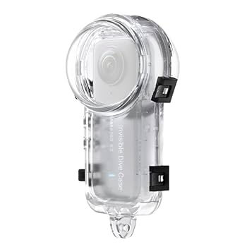 Insta360 X3用防水ハウジング　見えない潜水ケース　美品 Amazon | Insta360 X3 用 見えない潜水ケース CINSBAQWEC